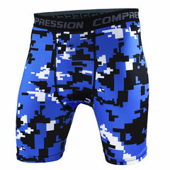 Moisture Wicking Running Camouflage Leggings Men's Athletic Shorts