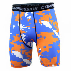 Moisture Wicking Running Camouflage Leggings Men's Athletic Shorts