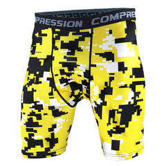 Moisture Wicking Running Camouflage Leggings Men's Athletic Shorts