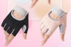 Half Finger Thin Breathable Sweat Wicking Non-slip Gloves